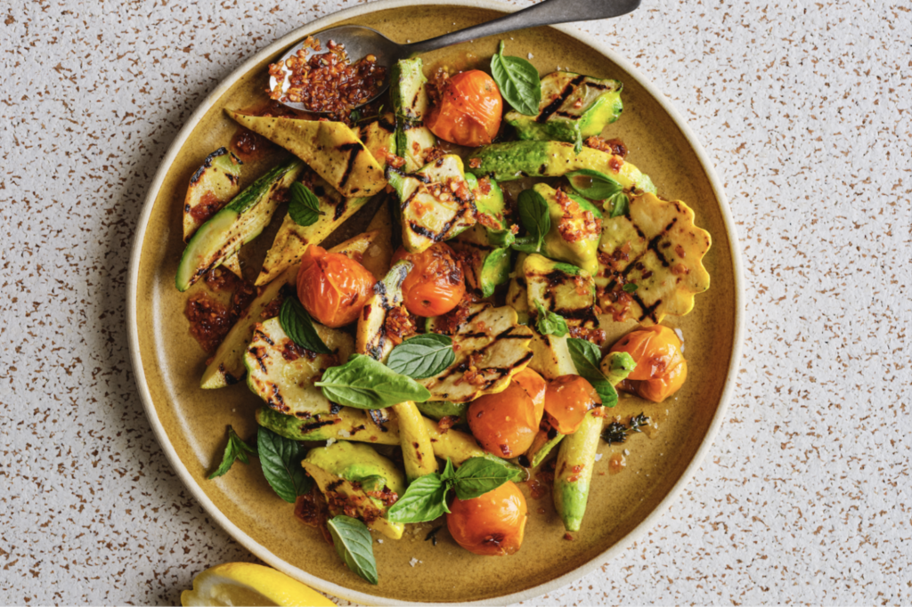 Courtesy Grilled Summer Squash Recipe Photo