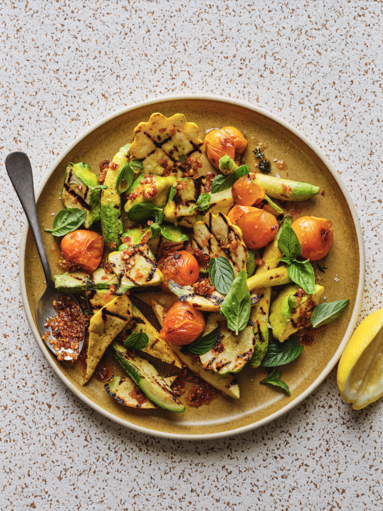 Courtesy Grilled Summer Squash Recipe Picture